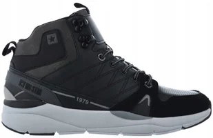 Big Star Trekkingowe Sportowe Męskie Black R44 - Buty trekkingowe męskie - miniaturka - grafika 1