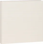 Sourcing Album WALTHER FA-308-W Fun cream white 30x30/100pages, black pages corners/splits bookbound