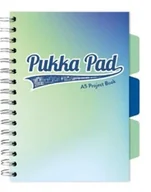 Zeszyty szkolne - Project Book Seafoam A5/100K kratka morski (3szt) - PUKKA - miniaturka - grafika 1