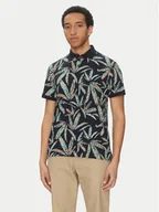 Koszulki męskie - Tom Tailor Polo 1045706 Granatowy Regular Fit - miniaturka - grafika 1