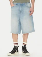 Spodenki męskie - Only & Sons Szorty jeansowe Carl 22032958 Niebieski Balloon Fit - miniaturka - grafika 1