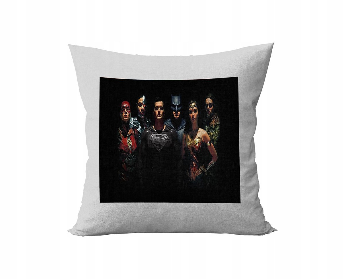 PODUSZKA PERSONALIZOWANA WONDER WOMAN FILMY POMYSŁ NA PREZENT WZORY