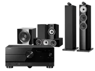 Kino domowe - Yamaha RX-A4A (czarny) + 703 S3 + 706 S3 + HTM71 S3 + DB4S (czarny) - miniaturka - grafika 1