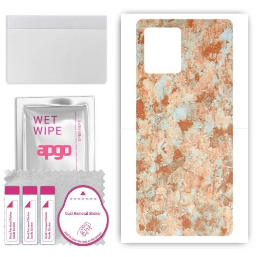 folia naklejka skórka strukturalna na TYŁ do Ulefone Note 18 Ultra - Kamień Piaskowiec - apgo SKINS