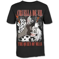 Koszulki i topy damskie - Koszulka Disney Cruella 101 Dalmatians - miniaturka - grafika 1