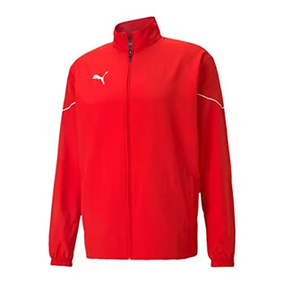 Kurtki męskie - PUMA PUMA Teamrise Sideline męska kurtka treningowa czerwony Puma Red-Puma Black xxl 657326 - grafika 1