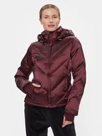 Kurtki damskie - Calvin Klein Kurtka przejściowa K20K207068 Bordowy Slim Fit - miniaturka - grafika 1