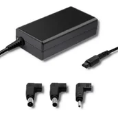Zasilacze do laptopów - Qoltec Zasilacz sieciowy specjalizowany do Samsung/Sony 65W 3 wtyczki 51759 - miniaturka - grafika 1