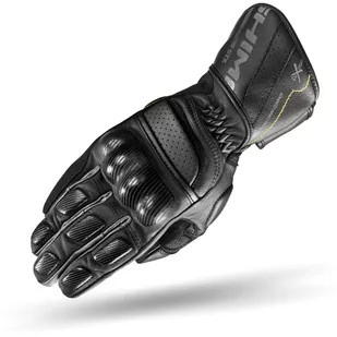 SHIMA STX MEN męskie rękawice motocyklowe Poron XRD Sport lato skóra (S-4XL, czarne), XL STX BLACK XL - Rękawice motocyklowe - miniaturka - grafika 1