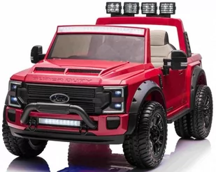 NoName Pojazd Ford Super Duty Czerwony PA.SX2088.CR - Pojazdy elektryczne dla dzieci - miniaturka - grafika 1