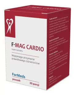 ForMEDS F-MAG CARDIO (magnez,potas,b6) 30 porcji 304 - Serce i układ krążenia - miniaturka - grafika 1