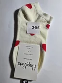 Skarpetki męskie - Kolorowe skarpety Happy Socks stopki unisex rozmiar 36-40 (2495) - miniaturka - grafika 1