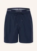 Spodenki damskie - Calvin Klein Szorty Kąpielowe blau - miniaturka - grafika 1