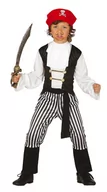 Stroje karnawałowe - Kostium dziecięcy Pirat - korsarz-145-158cm - miniaturka - grafika 1