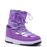 Buty dla dziewczynek - Moon Boot Ocieplane śniegowce - miniaturka - grafika 1