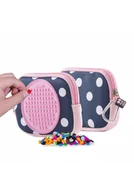 Podręczniki dla gimnazjum - Saszetka na Suwak z różowym panelem - miniaturka - grafika 1