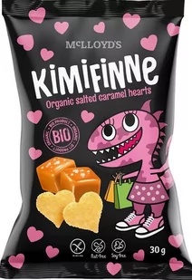 KIMIFINNE Chrupki kukurydziane o smaku słonego karmelu BEZGL. BIO 30 g - Chrupki - miniaturka - grafika 1