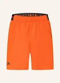 Spodenki damskie - Under Armour Szorty Treningowe Ua Vanish Woven orange - miniaturka - grafika 1