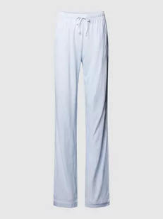 Spodnie od piżamy z mieszanki bawełny i wiskozy - Bielizna nocna - miniaturka - grafika 1