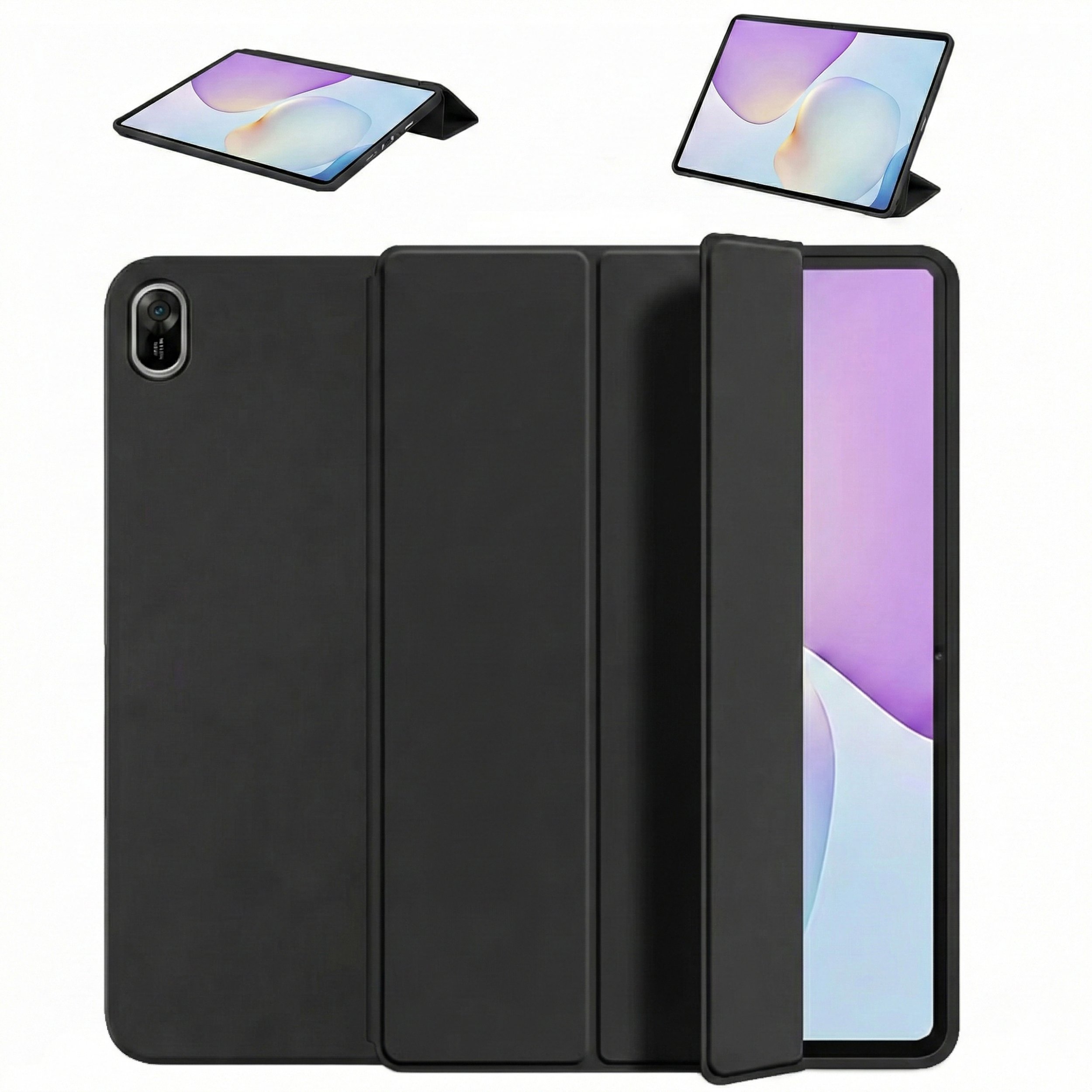Etui na tablet Strado-Tech Etui Smart do Huawei MatePad Air 11 2023 / MatePad 11.5 S 2024 2025 z klapką / Huawei MatePad Air 11.5 2024, czarne - ochronne