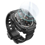 Akcesoria do smartwatchy - Pasek SUPCASE Iblsn Armorbox do Samsung Galaxy Watch Ultra (47mm) Czarny + szkło | Bezpłatny transport - miniaturka - grafika 1