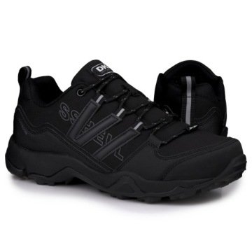 Buty męskie trekkingowe Dk Spirit VB17331 Black Softshell