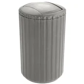 Kosze na śmieci - Wenko Allstar Kosz łazienkowy na śmieci Swing Bin kolor taupe 3l 22998100 - miniaturka - grafika 1