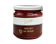 Owoce świeże i suszone - E.Wedel, maliny na winie, 200 g - miniaturka - grafika 1