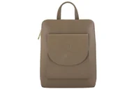 Torebki damskie - Barberini's, Plecak / listonoszka damska 2w1, Casual, beżowa - miniaturka - grafika 1