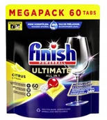 Płyny do naczyń - CALGONIT/FINISH Tabletki All-in-1 60szt Ultimate Lemon - miniaturka - grafika 1