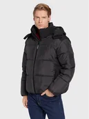 Kurtki męskie - Calvin Klein Kurtka zimowa Mix Media Quilt K10K110329 Czarny Regular Fit - miniaturka - grafika 1