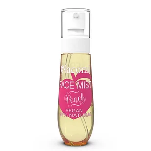 Nacomi Nacomi Face Mist Peach Mgiełka do ciała i twarzy Brzoskwinia 80ml 1234621930 - Toniki i hydrolaty do twarzy - miniaturka - grafika 1