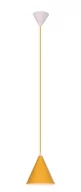 Lampy sufitowe - Candellux Lampa Wisząca Voss 1 Żółty 50101179 - miniaturka - grafika 1