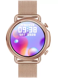 Rubicon Rnbe74-3 Złoty - Smartwatch - miniaturka - grafika 1