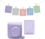 Torby fotograficzne i futerały - Pokrowiec Fujifilm Akcesoria Instax mini 12 LILAC PURPLE - miniaturka - grafika 1