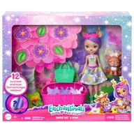 Lalki dla dziewczynek - Lalka Enchantimals Baby Best Friends Danessa Deer HLK84 - miniaturka - grafika 1