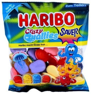 Żelki Haribo Crazy Quallies 160 g De