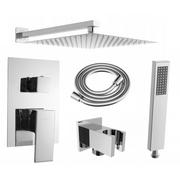 Panele prysznicowe - Mexen Uno DR02 zestaw prysznicowy podtynkowy, chrom - miniaturka - grafika 1