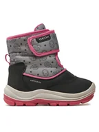 Buty dla dziewczynek - Geox Śniegowce B Flanfil Girl B Abx B263WG 0BCMN C9235 S Czarny - miniaturka - grafika 1