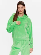 Bluzy damskie - Champion Bluza 116256 Zielony Regular Fit - miniaturka - grafika 1