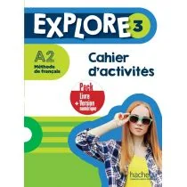 Explore 3 ćwiczenia + kod (ćwiczenia online) /PACK/ - Książki do nauki języka francuskiego - miniaturka - grafika 1