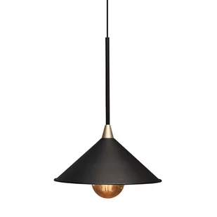 Lampa wisząca metalowa Merto 5065 Shilo trójkątne abażur czarny - Lampy sufitowe - miniaturka - grafika 1