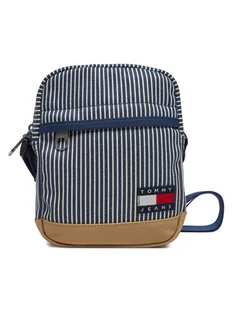 Tommy Jeans Saszetka Tjm Ess Daily Stripe Reporter AM0AM13327 Niebieski - Nerki - miniaturka - grafika 1