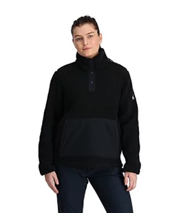 Spyder SLOPE SHERPA Fleece kurtka damska, czarna, S - Kurtki damskie - miniaturka - grafika 1