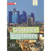 Książki do nauki języka francuskiego - Quartier d'affaires 1 Podręcznik poziom A2 + DVD - Rosillo M.P., Maccotta P., Demaret M. - miniaturka - grafika 1