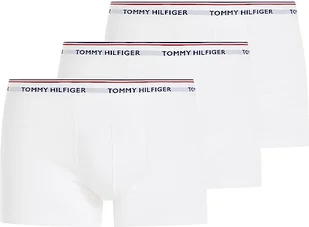 Tommy Hilfiger Trunk 3p Bokserki (szorty) Mężczyźni, Biały, S - Spodenki damskie - miniaturka - grafika 1