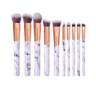 Pędzle do makijażu - Pędzle do Makijażu Zestaw 10 sztuk - miniaturka - grafika 1