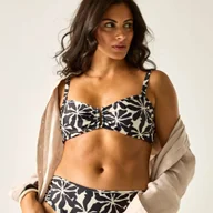 Stroje kąpielowe - Regatta Góra od stroju kąpielowego damska Aceana III Beżowy, Rozmiar: 34 - miniaturka - grafika 1