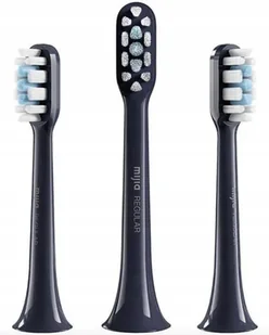 Końcówki do szczoteczki sonicznej XIAOMI MIJIA T301 T302 3szt CZARNE - Końcówki do szczoteczek elektrycznych - miniaturka - grafika 1