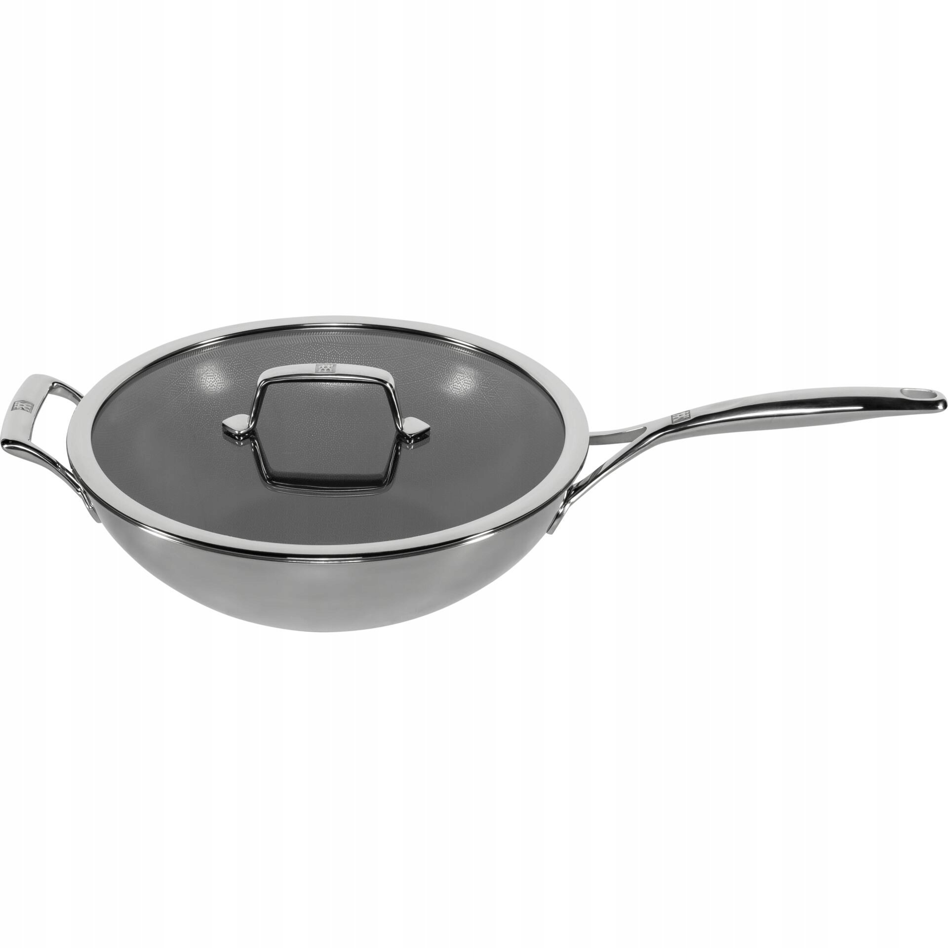 Patelnia Zwilling Zwilling Peak 30 cm 18/10 Stainless Steel Wok with lid